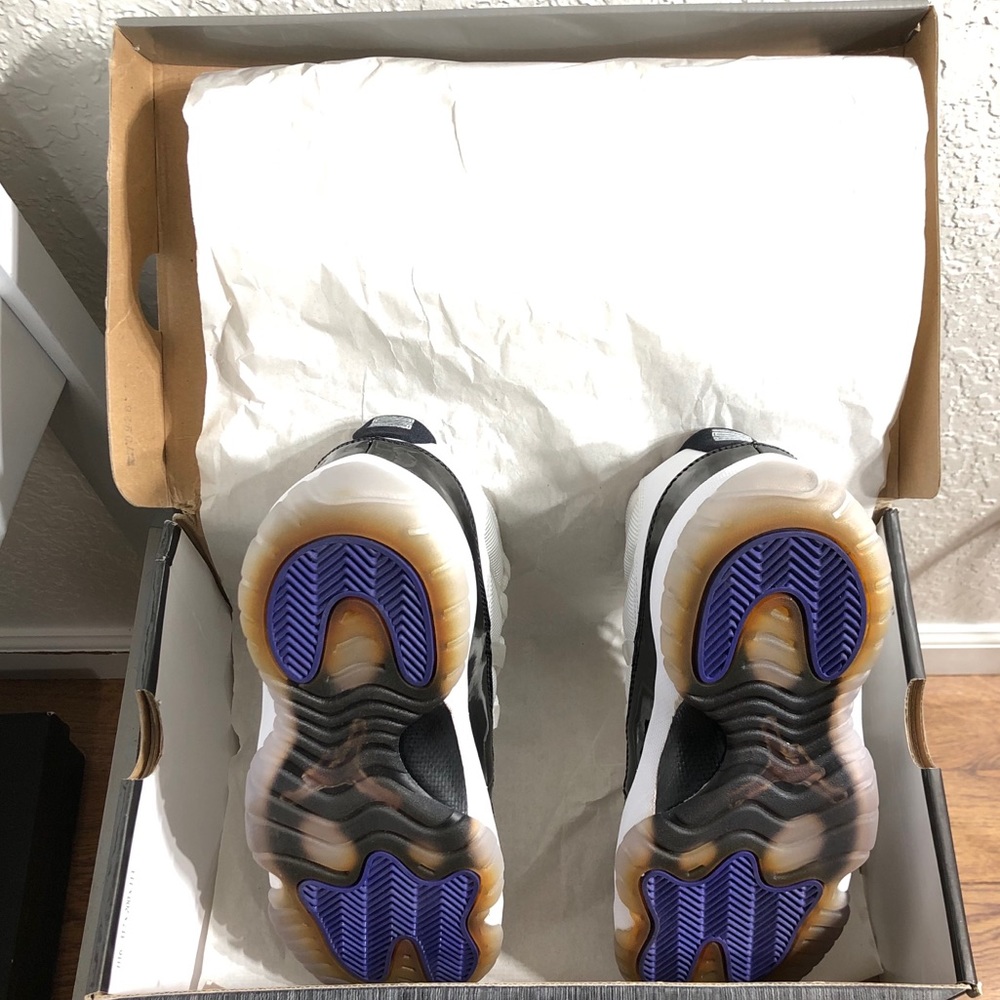 AIR JORDAN 11 RETRO CONCORD (2011) size:5.5y - Picture 5 of 5